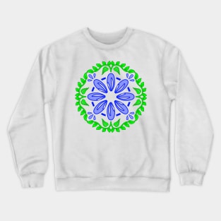 Face Mask Flower 35 Crewneck Sweatshirt